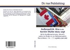 Michae Hochstein, Michael Hochstein - Außenpolitik. Was u.a. Kerstin Müller dazu sagt