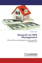 Vandana Joshi - Research on NPA Management