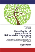 Sunil Kaushik, Nazeerulla Khan, Nazeerullah Khan, Vija Sharma, Vijay Sharma - Quantification of camptothecin in Nothapodytes nimmoniana by HPTLC