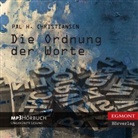 Pal H. Christiansen, Pål H. Christiansen - Die Ordnung der Worte, MP3-CD (Audio book)