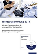 Richtsatzsammlung 2013