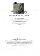 Stadt Oldenburg - Dokumentation zur Verleihung des Carl von Ossietzky-Preises der Stadt Oldenburg (Oldb) für Zeitgeschichte und Politik 2008 an Inge Deutschkron