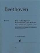 Ludwig van Beethoven, Egon Voss - Ludwig van Beethoven - Trio C-dur op. 87 · Variationen C-dur WoO 28 für 2 Oboen und Englisch Horn
