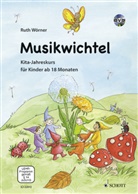 Ruth Wörner - Musikwichtel, m. DVD
