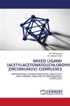 Dr Ra Kaushal, Dr Raj Kaushal, Dr. Raj Kaushal, Raj Kaushal, Sarvjeet Singh, Dr Sarvjeet Singh... - MIXED LIGAND (ACETYLACETONATO)(CHLOROPHENOXO) ZIRCONIUM(IV) COMPLEXES