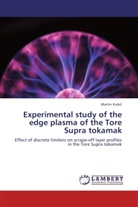 Martin Kubi¿, Martin Kubic - Experimental study of the edge plasma of the Tore Supra tokamak