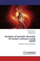 Naimesh Patel, Anshit Purohit, Anshita Purohit, Pradee Verma, Pradeep Verma - Analysis of genetic diversity of Castor cultivars using RAPD