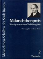 Stefa Rhein, Stefan Rhein - Melanchthonpreis