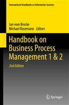 Rosemann, Rosemann, Michael Rosemann, Ja vom Brocke, Jan vom Brocke - Handbook on Business Process Management 1 & 2