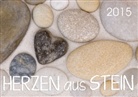 Andrea Haase - Herzen aus Stein 2015 (Tischaufsteller DIN A5 quer)