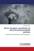 Veronika Koubová - Firms' location sensitivity to the EU environmental policies