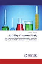 Erzalina Hernowo - Stability Constant Study