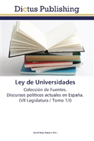 Davi Rojas Romero, David Rojas Romero - Ley de Universidades