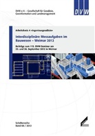 Abwasser und Abfall DWA Deutsche Gesellschaft für Wasserwirtschaft - Interdisziplinäre Messaufgaben im Bauwesen - Weimar 2012