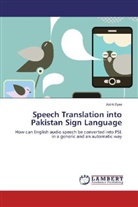 Asim Ilyas - Speech Translation into Pakistan Sign Language
