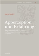 Martin Bondeli - Apperzeption und Erfahrung