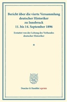 Hans P. Meier - Bericht über die vierte Versammlung deutscher Historiker