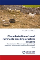 Samuel Mwanzia Mbuku - Characterisation of small ruminants breeding practices in Kenya