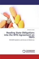 Enricah A Dulo, Enricah A. Dulo - Reading State Obligations into the WTO Agreement on TRIPS