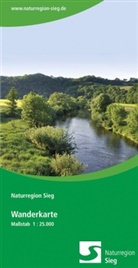 Rhein-Sieg-Krei, Rhein-Sieg-Kreis - Wanderkarte Naturregion Sieg