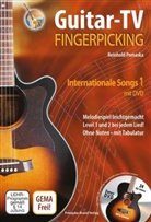 Reinhold Pomaska - Guitar-TV: Fingerpicking - Internationale Songs 1 (mit DVD), m. 1 DVD-ROM. Tl.1