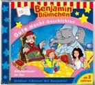 Vincent Andreas, Jürgen Kluckert, K. Primel - Benjamin Blümchen, Gute-Nacht-Geschichten - Die Märchennacht im Zoo, 1 Audio-CD (Hörbuch)