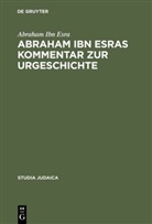 Abraham Ibn Esra - Abraham ibn Esras Kommentar zur Urgeschichte