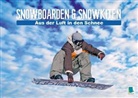 Calvendo - Snowboarden und Snowkiten: Aus der Luft in den Schnee (Tischaufsteller DIN A5 quer)