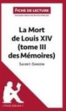 lePetitLitteraire, Nathalie Roland, Nathalie Roland - La Mort de Louis XIV (tome III des Mémoires) de Saint-Simon (Fiche de lecture)
