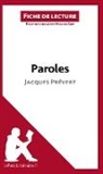 Natach Cerf, Natacha Cerf, lePetitLittéraire fr, lePetitLittéraire. fr - Paroles de Jacques Prévert (Fiche de lecture)