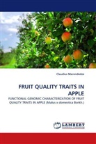 Claudius Marondedze - FRUIT QUALITY TRAITS IN APPLE