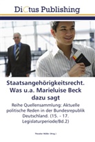 Theodo Müller, Theodor Müller - Staatsangehörigkeitsrecht. Was u.a. Marieluise Beck dazu sagt