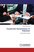 Miftahuddin Khilji - Corporate Governance in Pakistan