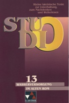 Klaus-Uwe Dürr, Reinhard Heydenreich - Studio - Bd.13: Wasserversorgung im alten Rom