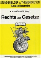 Karl-Hans Grünauer - Rechte und Gesetze