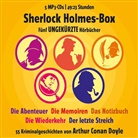 Arthur Conan Doyle, Ronny Great, Christian Poewe - Sherlock Holmes Box, 5 MP3-CDs (Hörbuch)