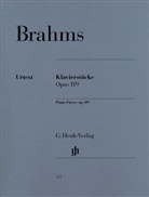 Johannes Brahms, Monica Steegmann - Klavierstücke op.119,1-4