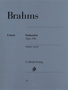 Johannes Brahms, Monica Steegmann - Fantasien op.116,1-7, Klavier