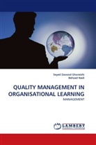 Seyed Davoo Ghoreishi, Seyed Davood Ghoreishi, Behzad Nadi - QUALITY MANAGEMENT IN ORGANISATIONAL LEARNING