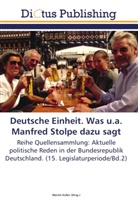 Marti Keller, Martin Keller - Deutsche Einheit. Was u.a. Manfred Stolpe dazu sagt