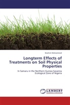 Ibrahim Mohammed - Longterm Effects of Treatments on Soil Physical Properties