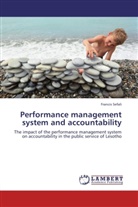 Francis Sefali - Performance management system and accountability
