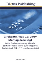 Holge Kaiser, Holger Kaiser - Girokonto. Was u.a. Jerzy Montag dazu sagt