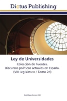 Davi Rojas Romero, David Rojas Romero - Ley de Universidades