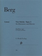 Alban Berg, Ullrich Scheideler - Alban Berg - Vier Stücke op. 5 für Klarinette und Klavier
