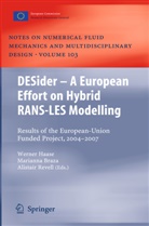 Mariann Braza, Marianna Braza, Werner Haase, Alistair Revell - DESider - A European Effort on Hybrid RANS-LES Modelling