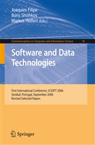 Joaquim Filipe, Markus Helfert, Bori Shishkov, Boris Shishkov - Software and Data Technologies