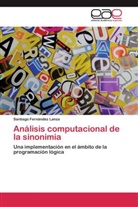 Santiago Fernández Lanza - Análisis computacional de la sinonimia