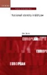 Elke Cloots, Elke (Senior Affiliated Researcher Cloots, Cloots Elke - National Identity in EU Law