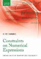 Chris Cummins, Chris (Chancellor's Fellow Cummins, Chris (Chancellor''s Fellow Cummins - Constraints on Numerical Expressions